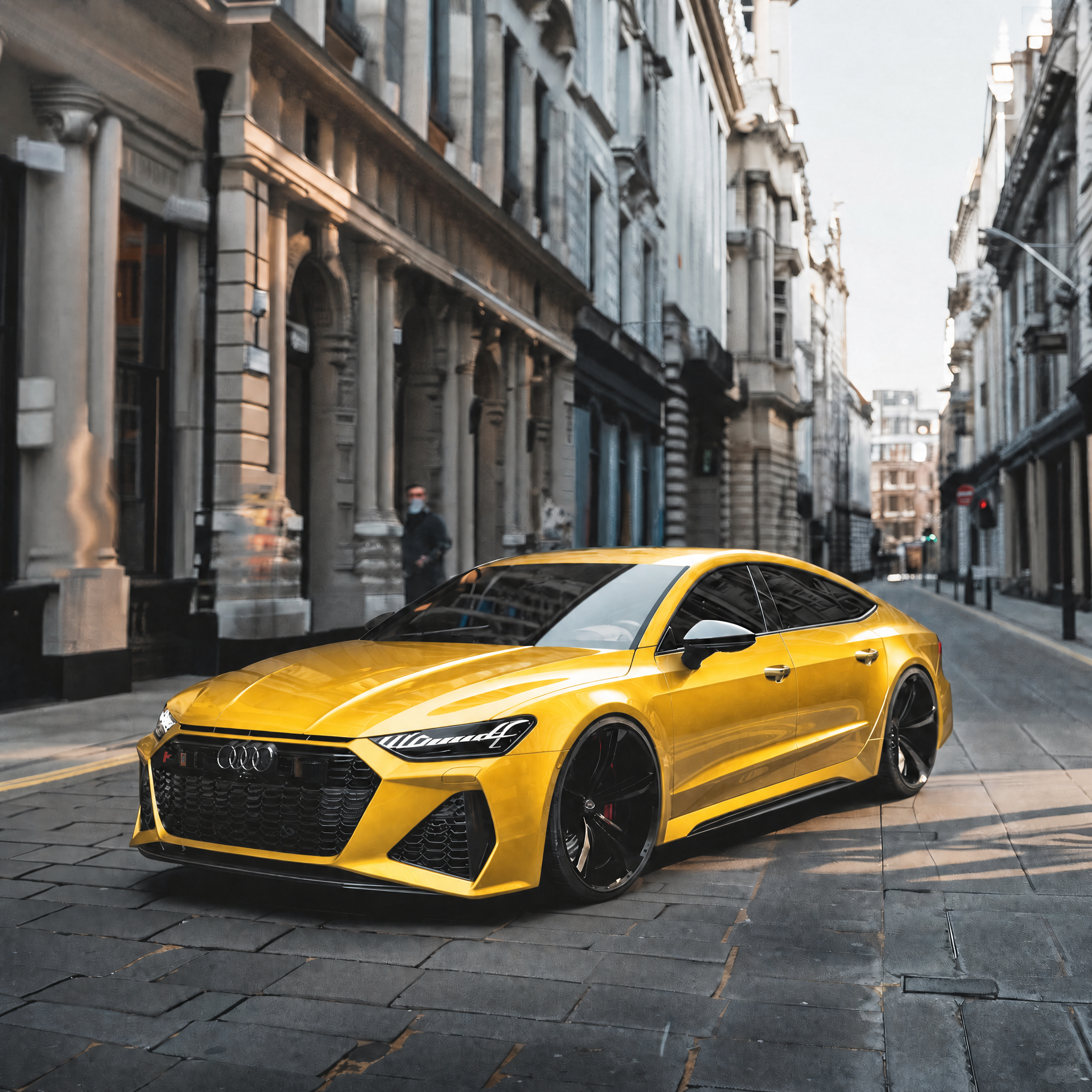 Gloss Metallic Volcanic Yellow