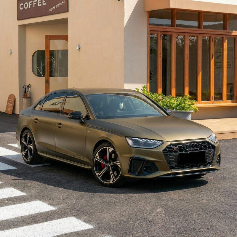 Matte Liquid Metallic Shadow Gold