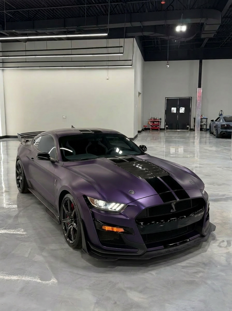 Matte Metallic Midnight Purple