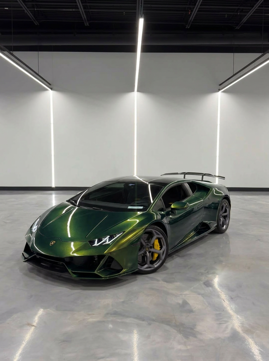 Gloss Metallic Mamba Green(Retro)