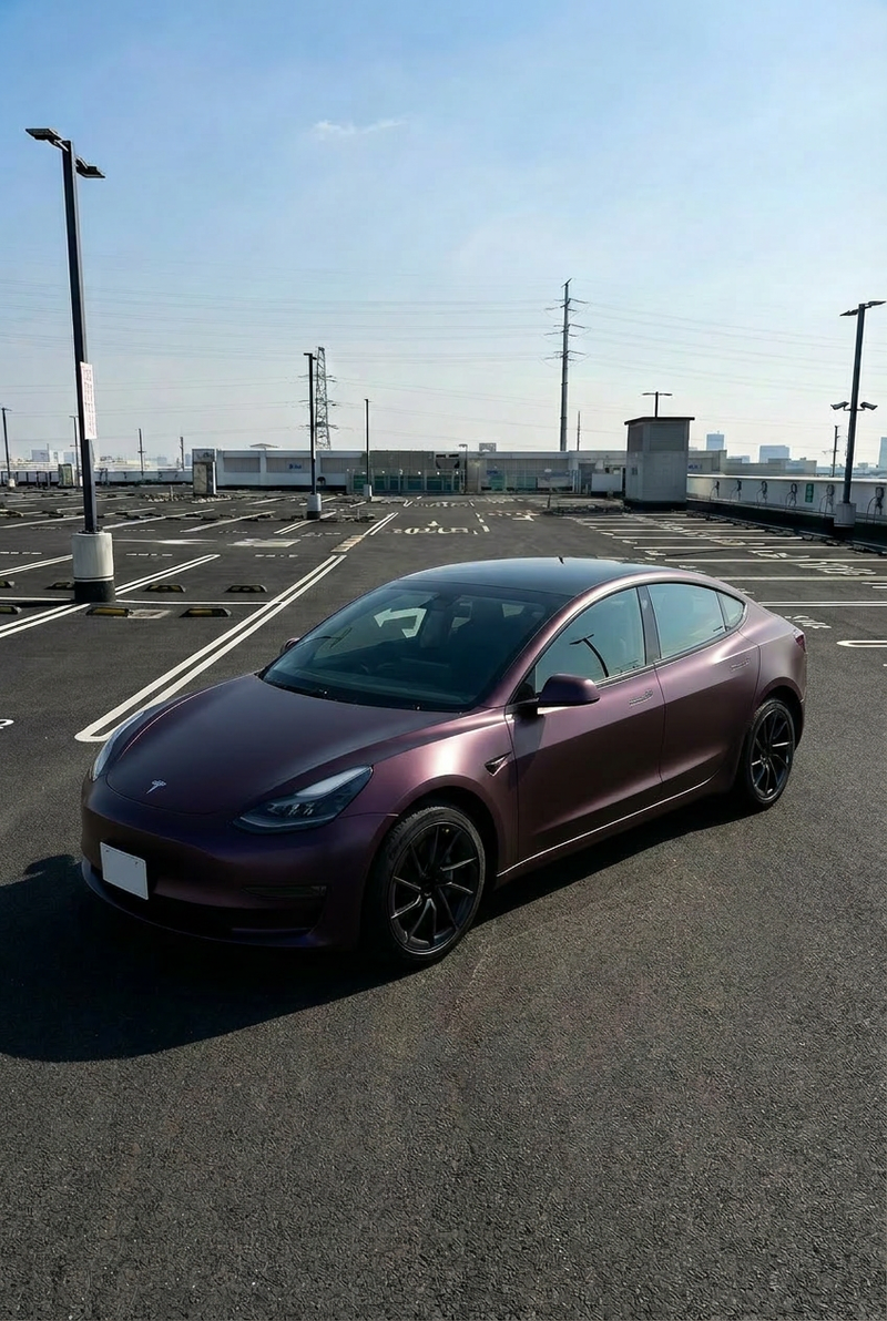 Matte Chrome Purple