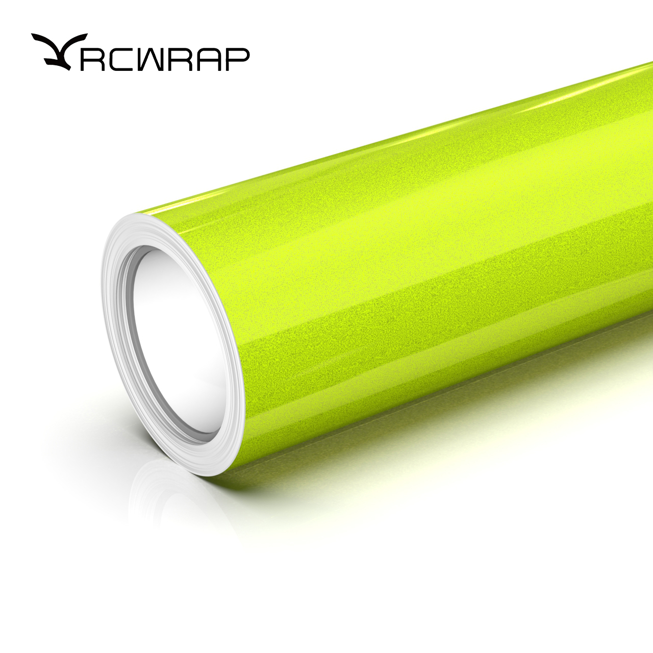 Gloss Iridecent Fluorescent Yellow