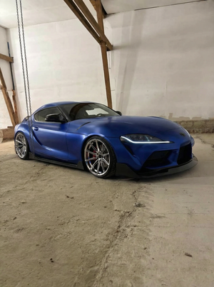 Satin Liquid Metallic Cobalt Blue